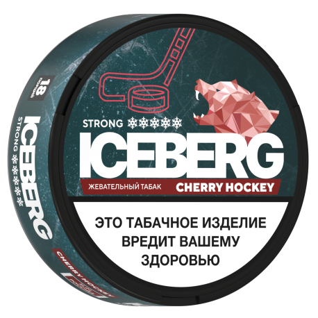 Жевательный табак ICEBERG ЧЕРРИ ХОККЕЙ - Морозная вишня