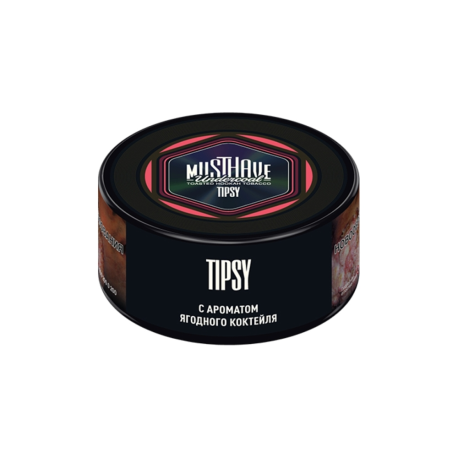 Табак Must Have Tipsy 25 гр (Ягодный Коктейль)   НОВИНКА 03 2026