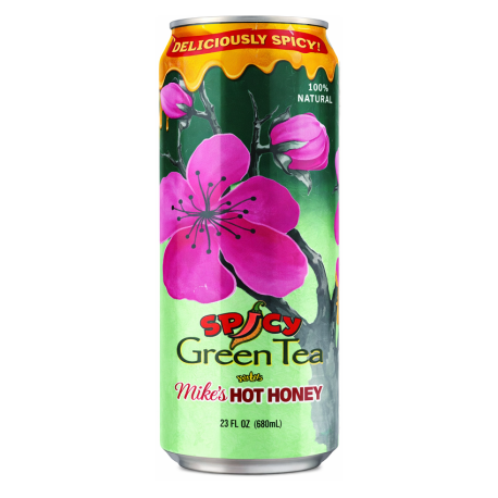 ARIZONA - Spicy Green Tea with Mike´s Hot Honey 650мл (24шт в уп) 