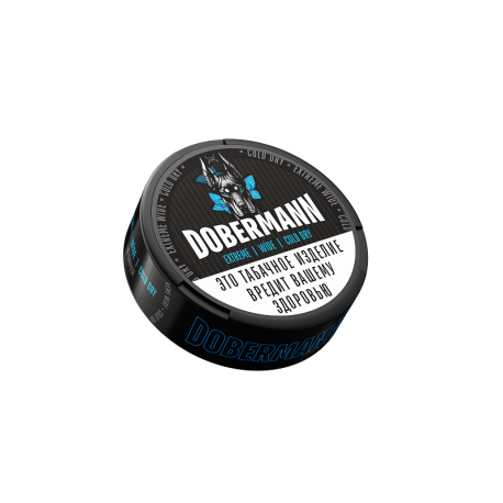 Жевательный табак DOBERMANN WIDE - Колд драй   НОВИНКА 06 2025