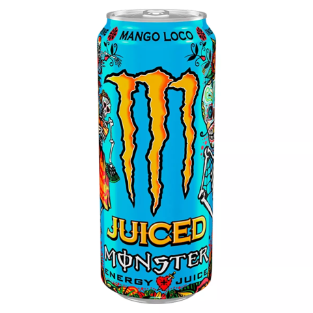 Энергетический напиток Monster Energy Mango Loco 500мл (12шт в уп)