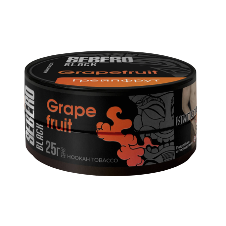 Табак для кальяна SEBERO Black - Grapefruit (Грейпфрут) 25 гр     НОВИНКА 07 2026