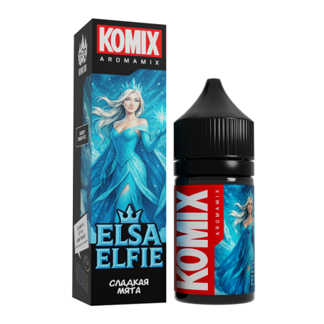 Ароматизатор KOMIX - Elsa Elfie (Сладкая мята) 13 мл     НОВИНКА 03 2026