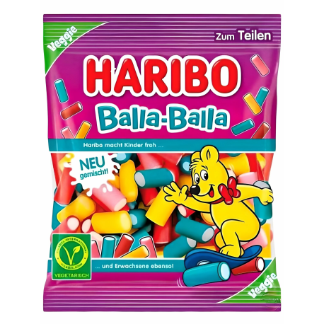 Мармелад Haribo Балла-Балла 100гр (18шт в уп) 