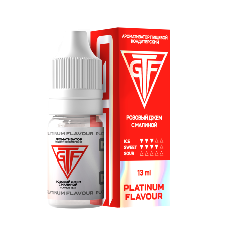 Ароматизатор GTF - РОЗОВЫЙ ДЖЕМ С МАЛИНОЙ 13 мл   НОВИНКА 04 2026