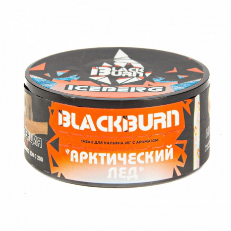 Табак для кальяна Burn BLACK - Iceberg  25гр НОВИНКА 04 2024