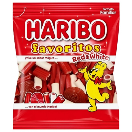 Мармелад Haribo Favoritos Red&White (Мармелад Харибо Ассорти Красные и Белые) 90гр (18шт в уп) 