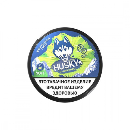 Жевательный табак HUSKY SLIM SOFT - MINT 10 гр Nicton  НОВИНКА 12 2024