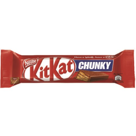Батончик KitKat Chunky в Молочном шоколаде 40гр (24шт в уп)