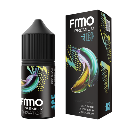 Ароматизатор FMO ICE - Ледяной Энергетик С Бананом