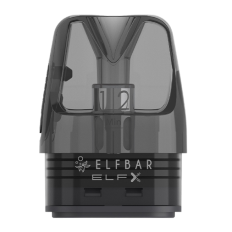 Картридж ELFBAR Elfx (для Elfx) 3 шт/уп (3 мл (0,6 Ом) Черный)