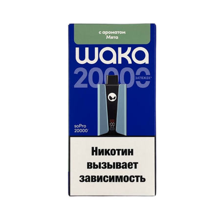 Одноразовая ЭС WAKA-soPro 20000 - Мята (м)   НОВИНКА 05 2026