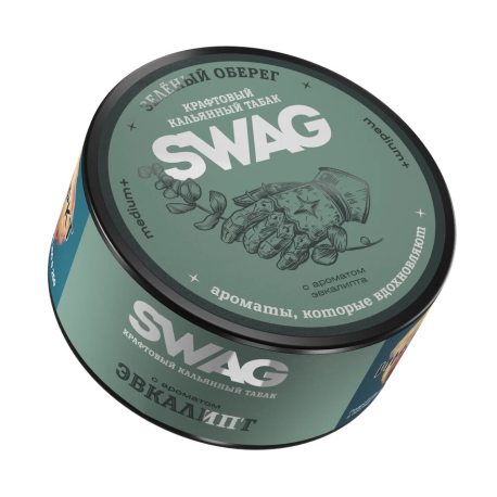 Табак для кальяна SWAG - Эвкалипт 25 гр    НОВИНКА 09 2025
