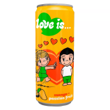 Газированный напиток LOVE IS Манго и Маракуйя 330 мл (12 шт. в упаковке)