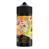 Ароматизатор для вейпа БАЙТ Кислый персик и апельсин 37 мл