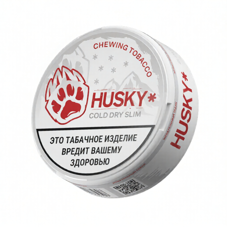 Жевательный табак HUSKY SLIM - COLD DRY 10 гр   