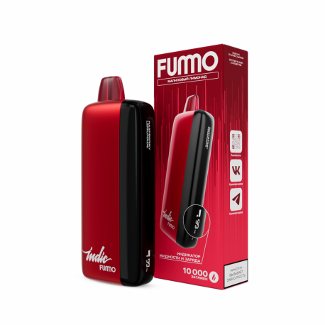 Одноразовая ЭС FUMMO INDIC - Малиновый Лимонад (м)