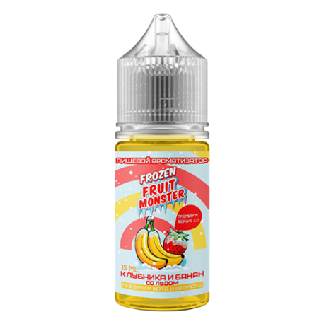 Ароматизатор Frozen Fruit Monster Premium 2.0 - Strawberry Banana Ice 15мл  НОВИНКА 05 2026