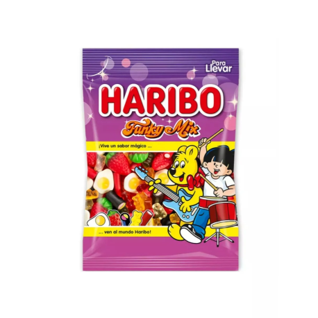 Мармелад Haribo Funky Mix (Мармелад Харибо Фанки Микс) 100гр (18шт в уп) 