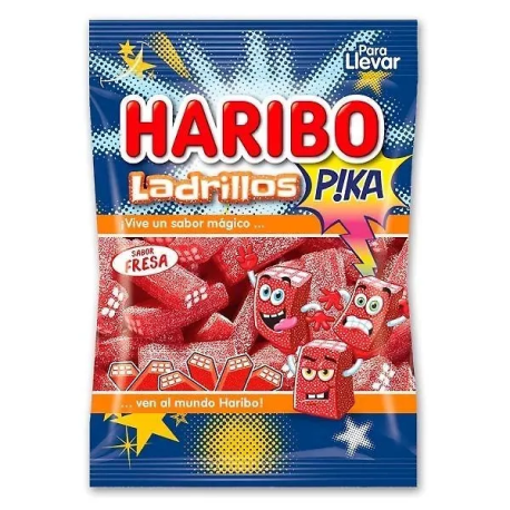 Мармелад Haribo Ladrillos (Мармелад Харибо Клубничные брикеты) 100г (18шт в уп) 