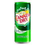 Газированный напиток CANADA DRY Ginger Ale 330 мл (24 шт. в упаковке)