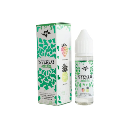 Ароматизатор STEKLO ACID FIZZ - Кислая шипучка с клубникой и ананасом 13,5 мл   НОВИНКА 06 2025