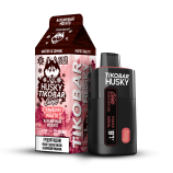 Одноразовая электронная сигарета Tikobar HUSKY Сибирь 12.000 - Strawberry mojito (Клубничный мохито) (20мг)