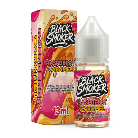 Ароматизатор Black Smoker LEMONADE - Raspberry Caramel (Карамельный лимонад с малиной) 13мл
