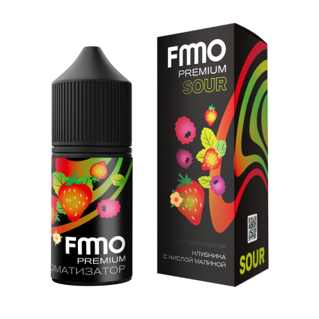 Ароматизатор FMO SOUR - Клубника С Кислой Малиной
