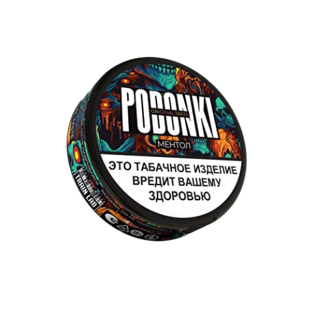 Жевательный табак PODgONKI ORIGINAL TASTE - МЕНТОЛ strong  НОВИНКА 10 2024