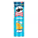Чипсы Pringles Cheddar & Sour Cream 158 г (14 шт. в упаковке)