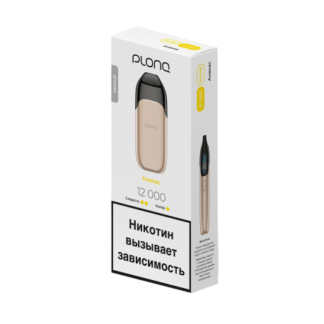 Одноразовая ЭС PLONQ Prime 12000 - Ананас (м)     НОВИНКА 01 01 2026