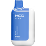 Одноразовая электронная сигарета HQD CLICK - Микс Кислых Ягод (20мг)