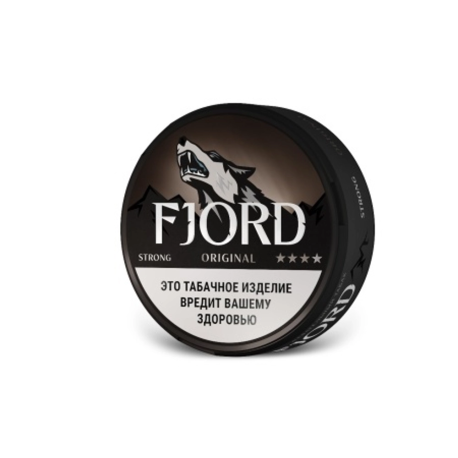 Жевательный табак FJORD STRONG + - ORIGINAL Nicton  НОВИНКА 11 2024