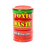 Леденцовые конфеты Toxic Waste Sour Candy Red 42 гр (12 шт. в упаковке)