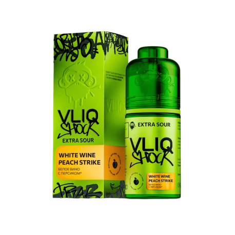 Ароматизатор forVLIQ Q Shock Sour - Белое Вино с Персиком 15 мл