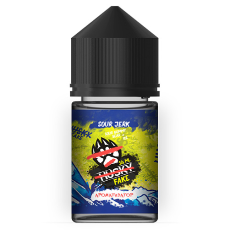 Ароматизатор HUSKY - Sour Jerk (Кислые мармеладные мишки и лёд) 14 мл   НОВИНКА 09 2025