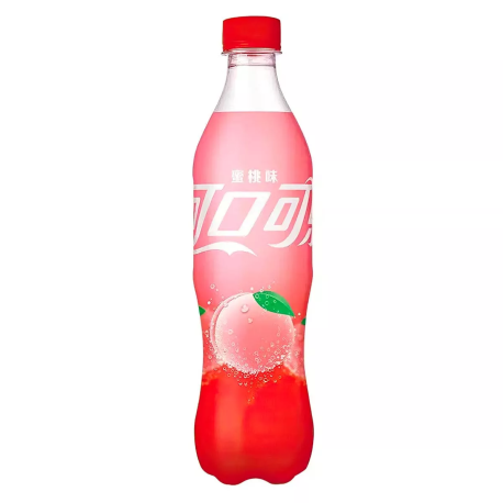 Газированный напиток Coca-Cola Персик 500мл ПЭТ (12шт в уп) Китай