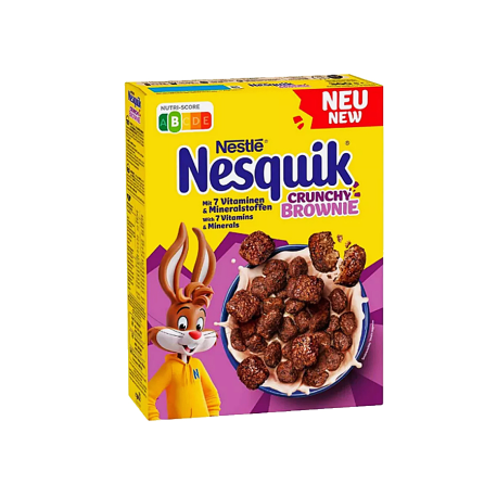  Готовый завтрак Nestle Кранчи Брауни 300гр (7шт в уп) ГЕРМАНИЯ