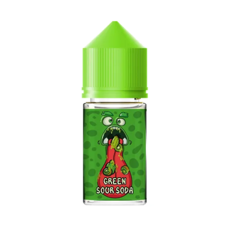 Ароматизатор CandyLab SOUR Green Sour Soda Кислый Лимонад из Киви и Кактуса 14 мл   НОВИНКА 02 2025
