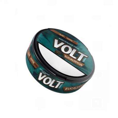 Жевательный табак Volt Power MINI - Eucalyptus (Эвкалипт)  Hyper Slim 5,5 г   НОВИНКА 09 2025