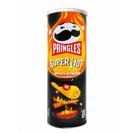 Чипсы Принглс - Spicy Strips (Принглс Острые Стрипсы) 110гр (20шт в уп) КИТАЙ