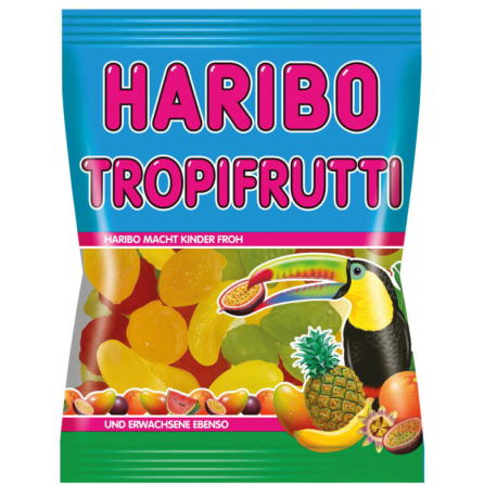 Мармелад Haribo Tropifrutti (Мармелад Харибо Тропические фрукты) 100гр (18шт в уп) 