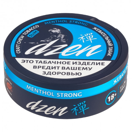 Жевательный табак DZEN STRONG SLIM - MENTHOL  НОВИНКА 11 2024