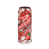 Энергетик HQD Energy - STRAWBERRY CREAM BY SCALLY MILANO 450 мл (12 шт. в упаковке) 