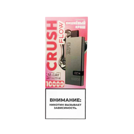 Одноразовая ЭС FLOW M-BAY 10 000 - Вишнёвый Краш (м)   НОВИНКА 09 2025