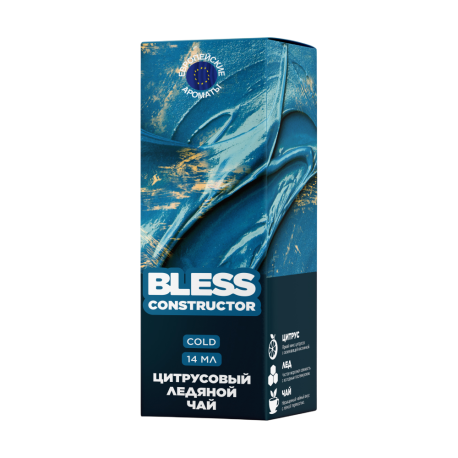 Ароматизатор BLESS COLD - Цитрусовый Ледяной Чай 14 мл     НОВИНКА 08 2026