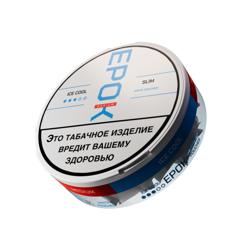 Жевательный табак EPOK - АЙС КУЛ medium slim  НОВИНКА 03 2025