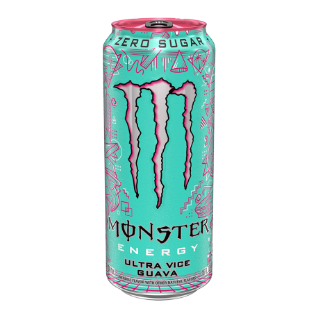 Энергетический напиток Monster Energy Ultra Vice Guava 473мл (24шт в уп) 