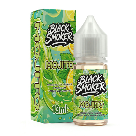 Ароматизатор Black Smoker LEMONADE - Mojito (с ароматом Лимонада мохито) 13мл